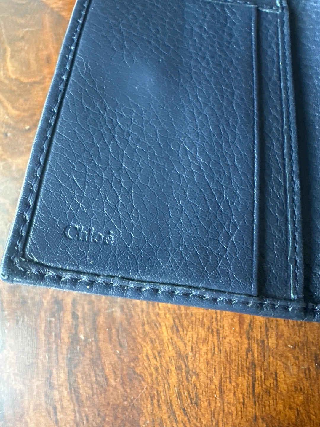 Chloé Blue Leather Wallet - photo 2