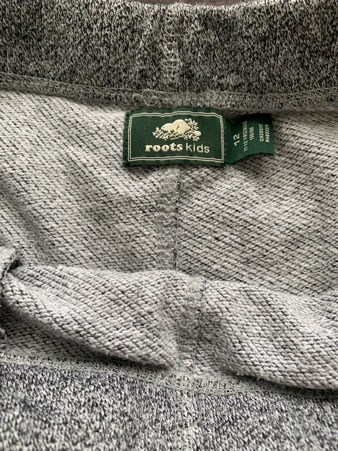 Roots Kids Grey Sweatpants - Size 12 image indicator(2)