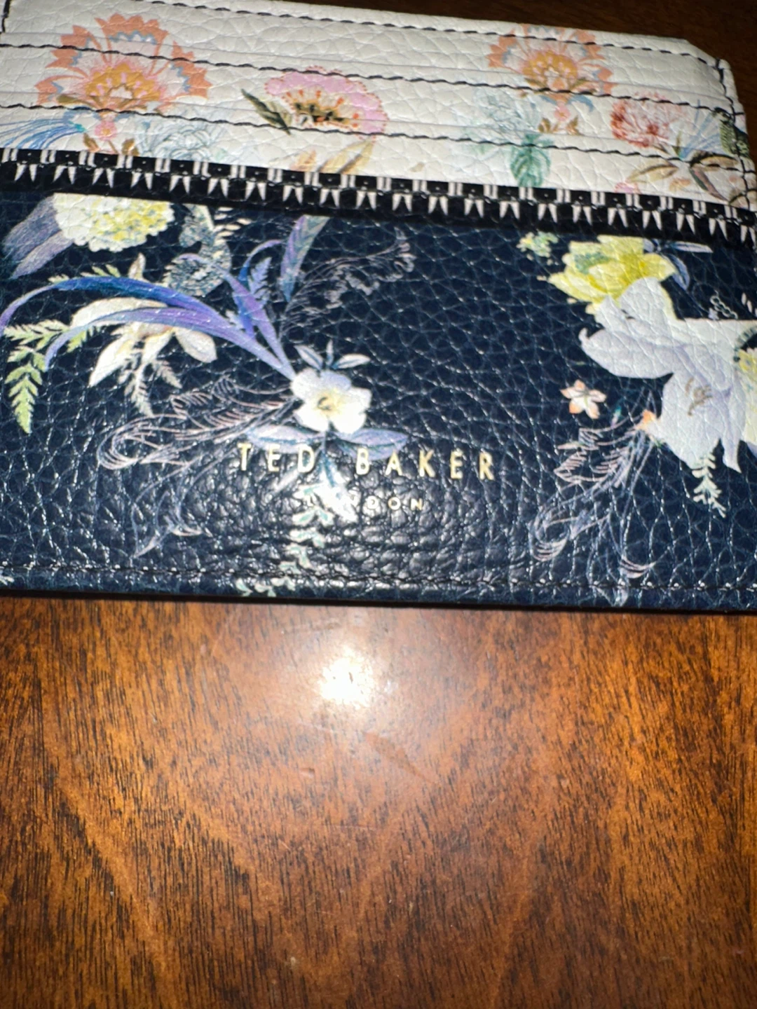 Ted Baker Floral Leather Card Holder