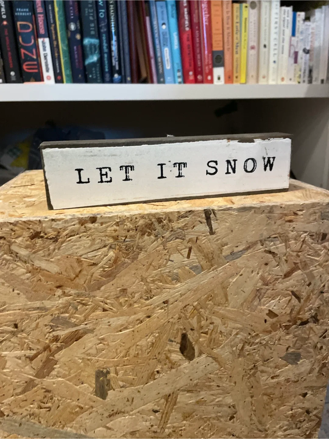 Wood and stone signs Decor-$1 each image indicator(5)