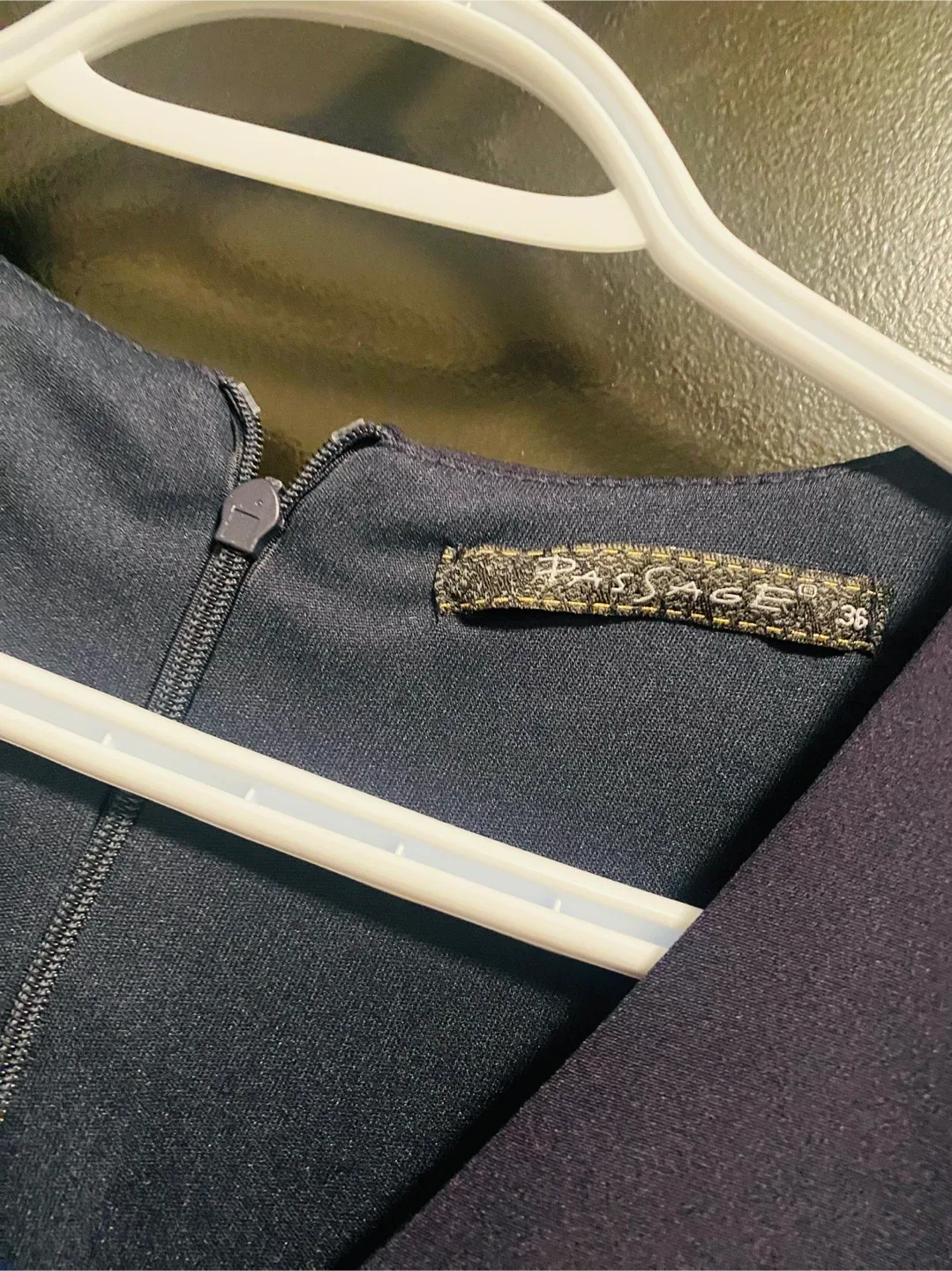 Passage Navy Blue Dress - Size 36 image indicator(4)