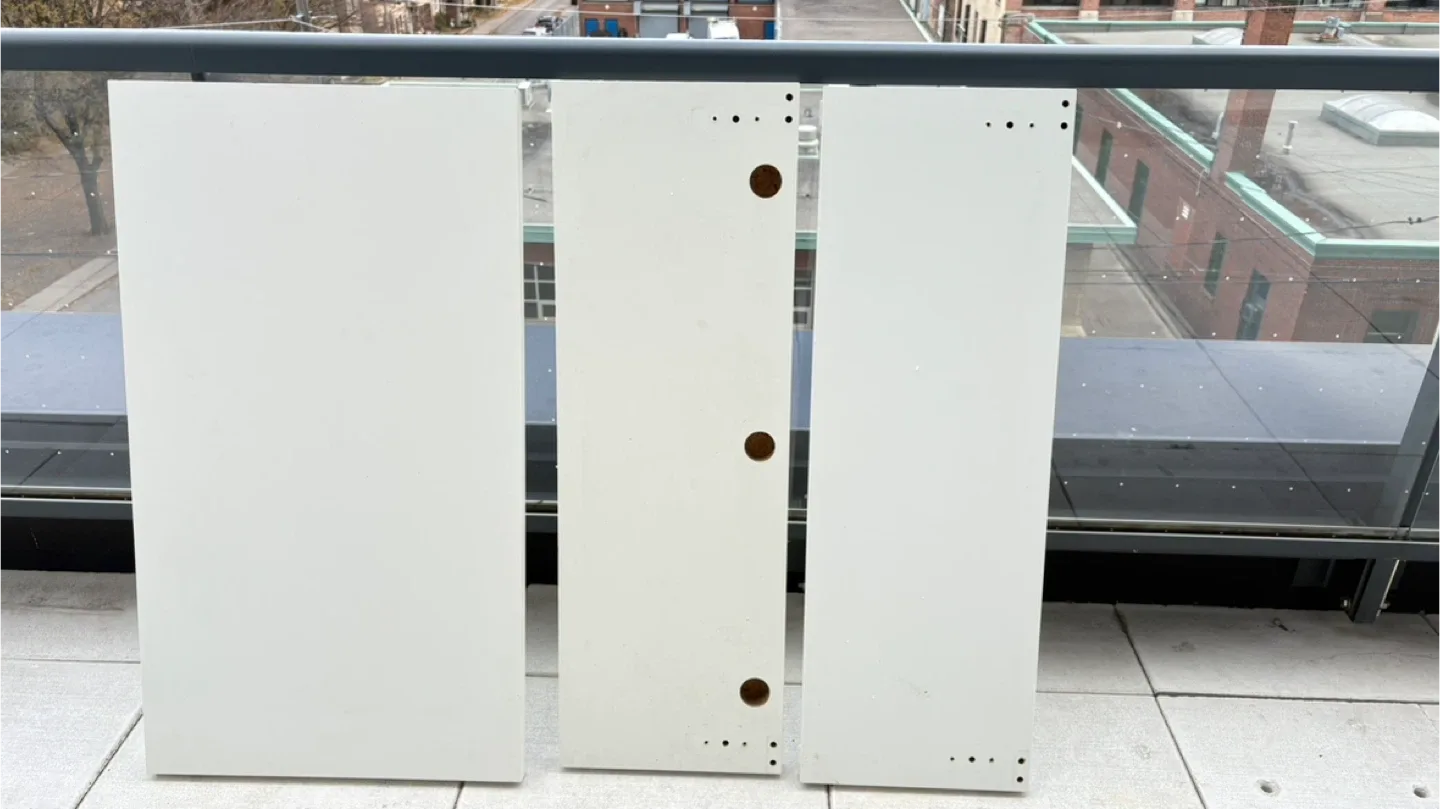 Three pieces of white board image indicator(4)