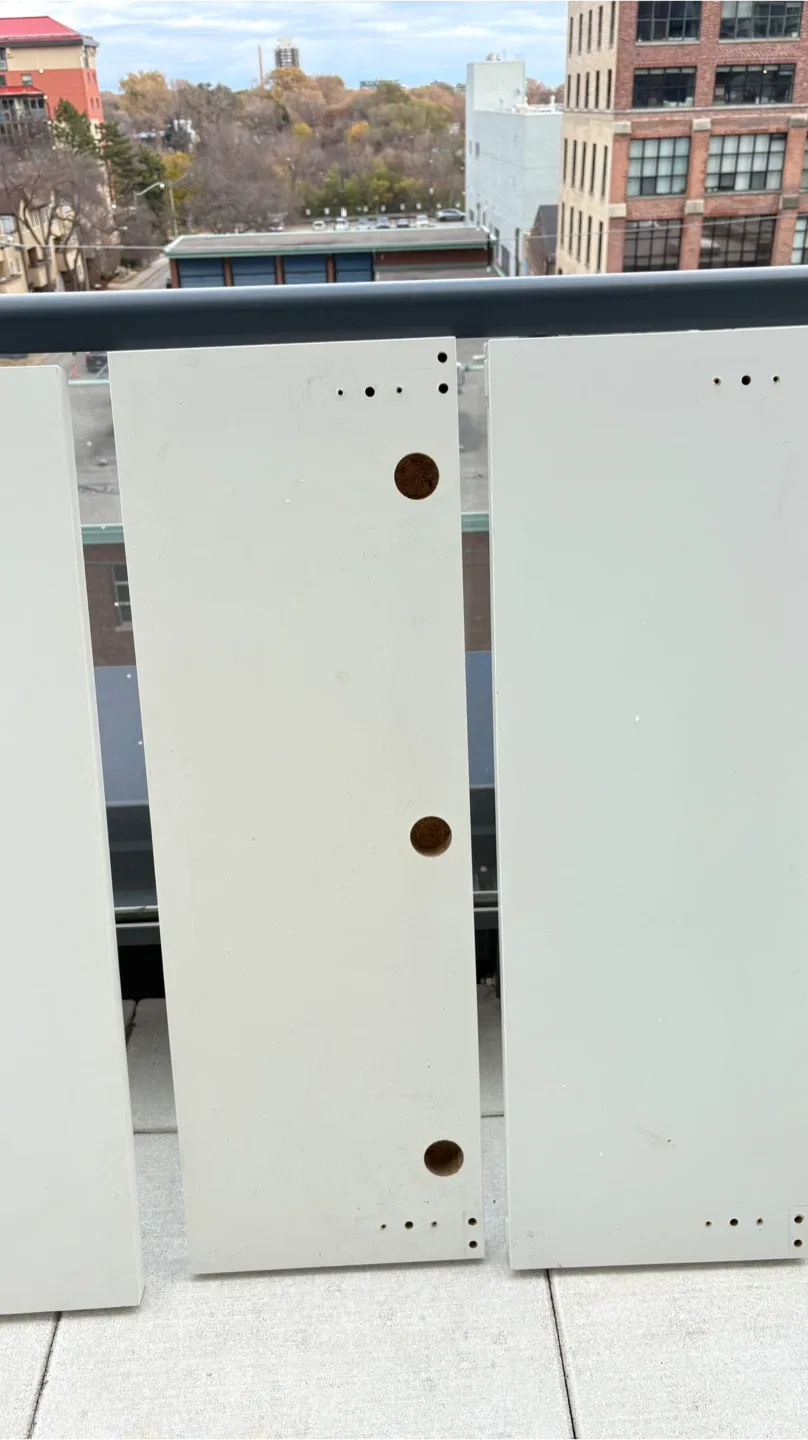 Three pieces of white board image indicator(5)