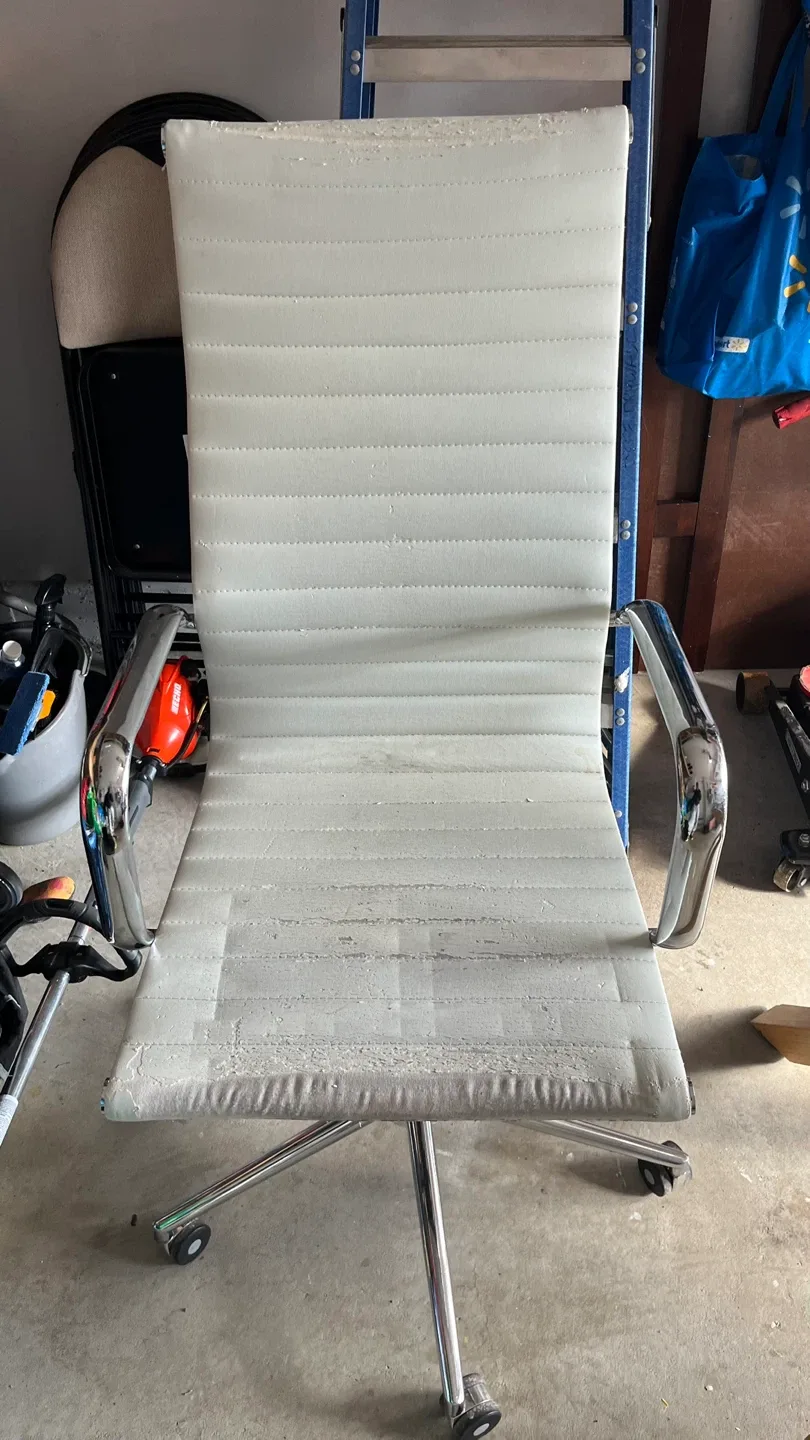 Office Chair - White red chairs dinning image indicator(4)