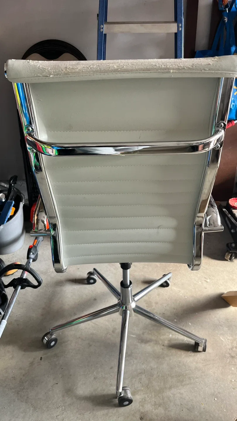 Office Chair - White red chairs dinning image indicator(2)