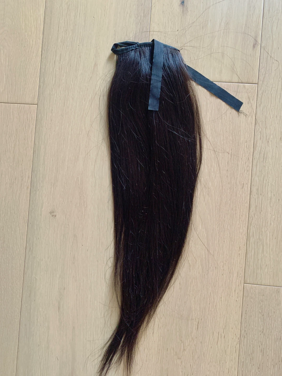 100% Human Hair Black Ponytail Hair Extension