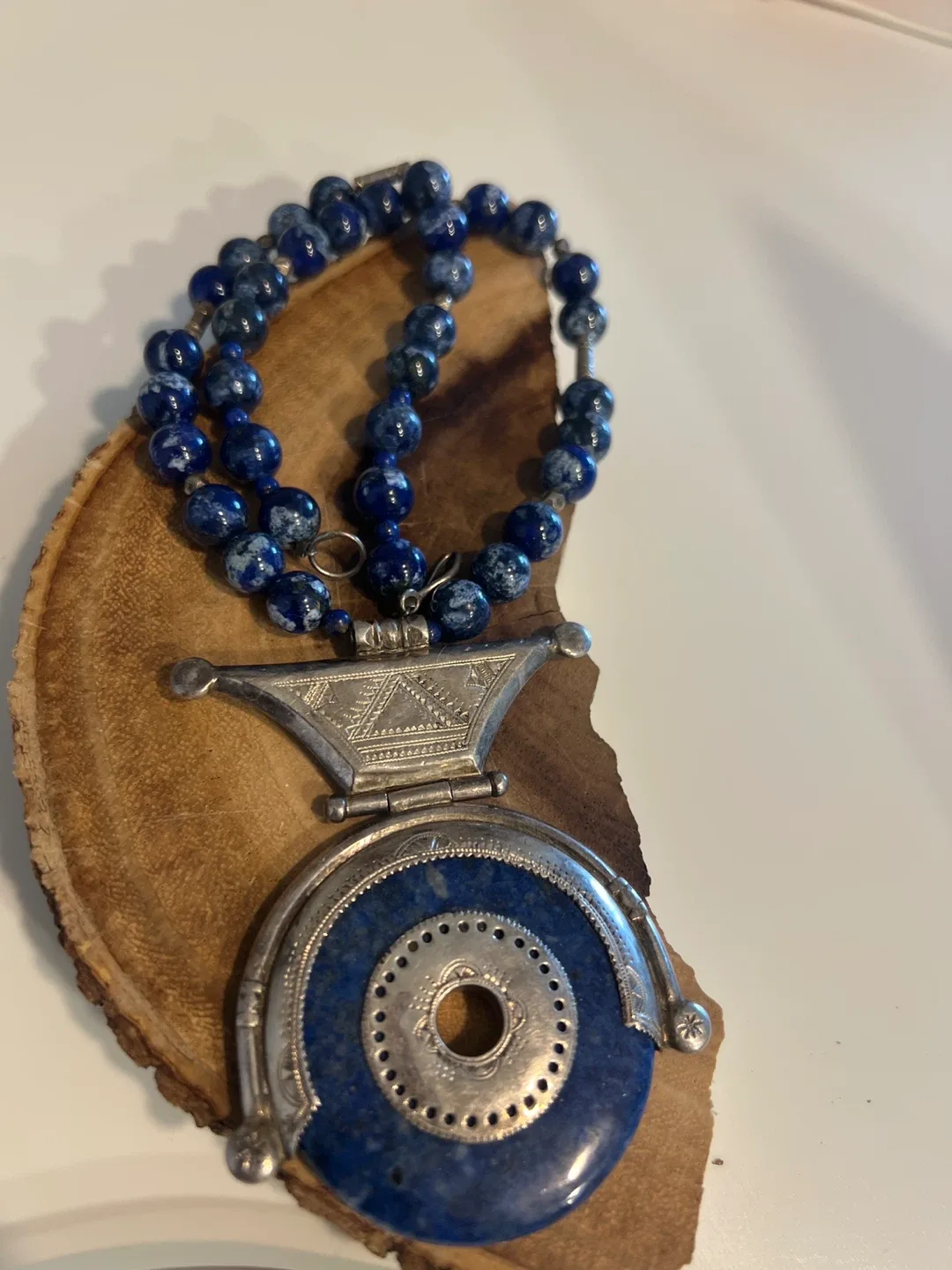 Moussa Albaka silver   Necklace