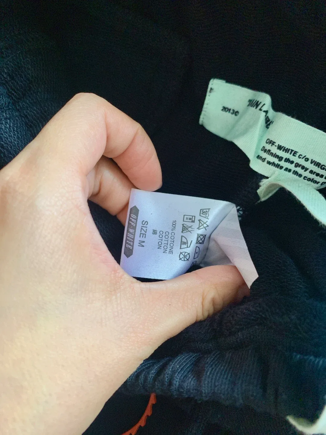 New Men’s Black Track Pants Size M image indicator(3)