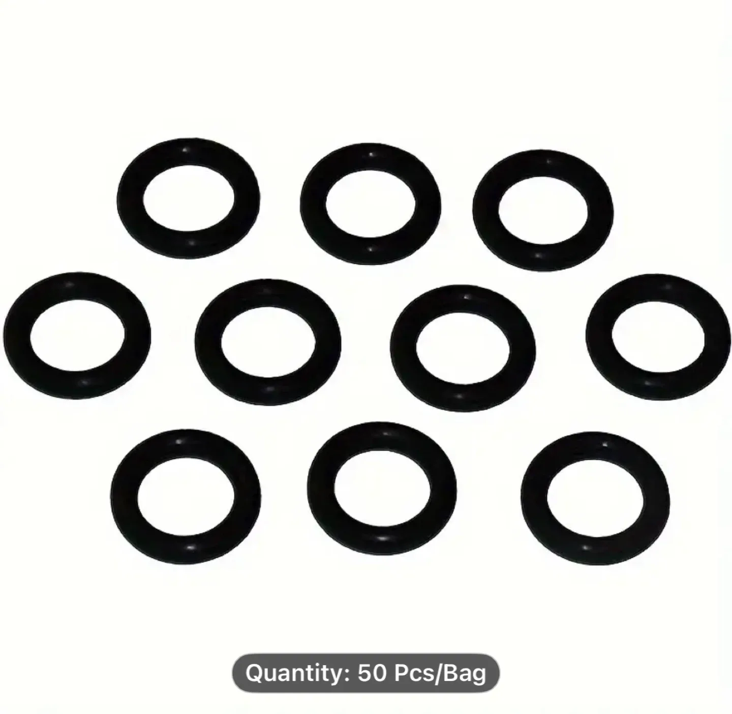 50pcs High-Quality Nitrile Rubber O-Ring Gaskets image indicator(7)