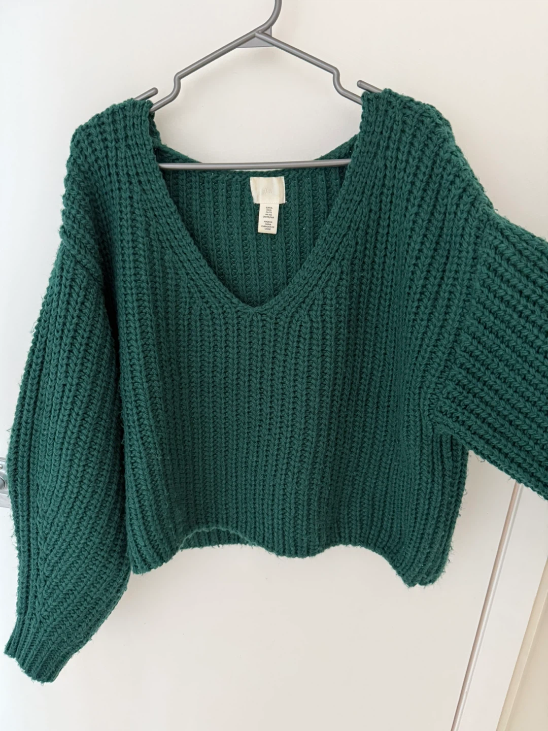 H&M Green Knit Sweater - XL