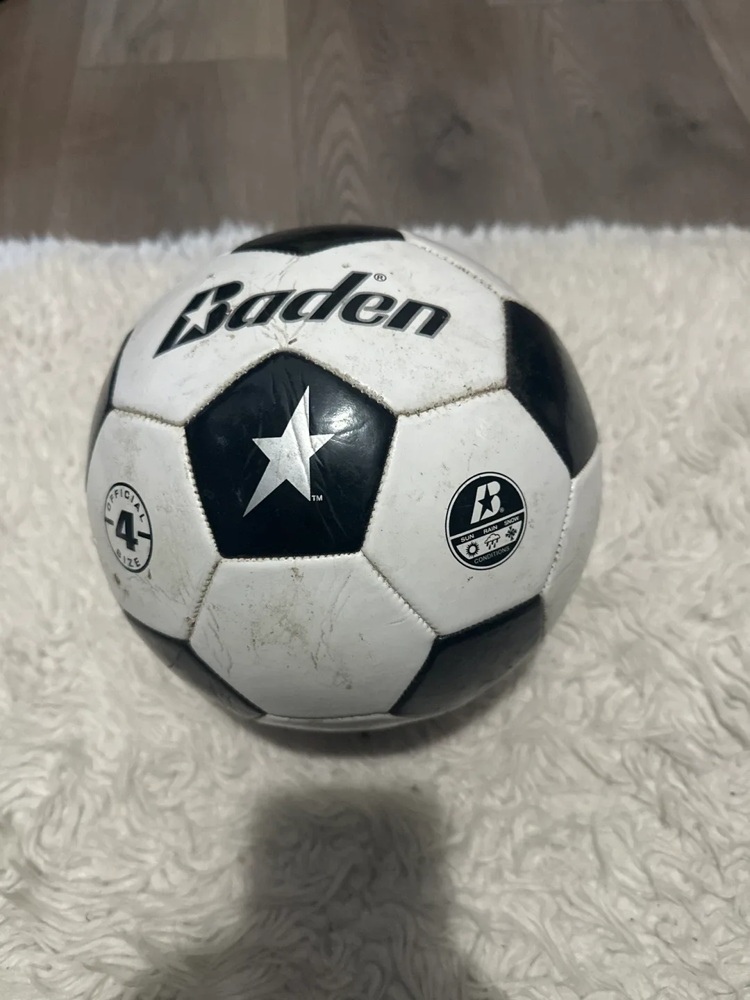 Baden Official Size 4 Soccer Ball
