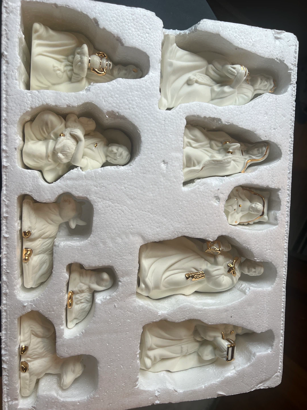Holiday Time 10-Piece Porcelain Nativity Set - photo 3
