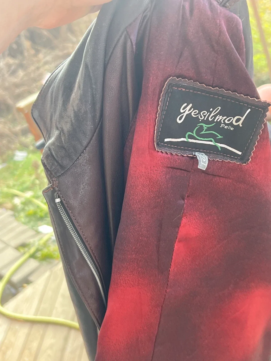 Yesilmod Palle Leather Jacket - Brown image indicator(4)