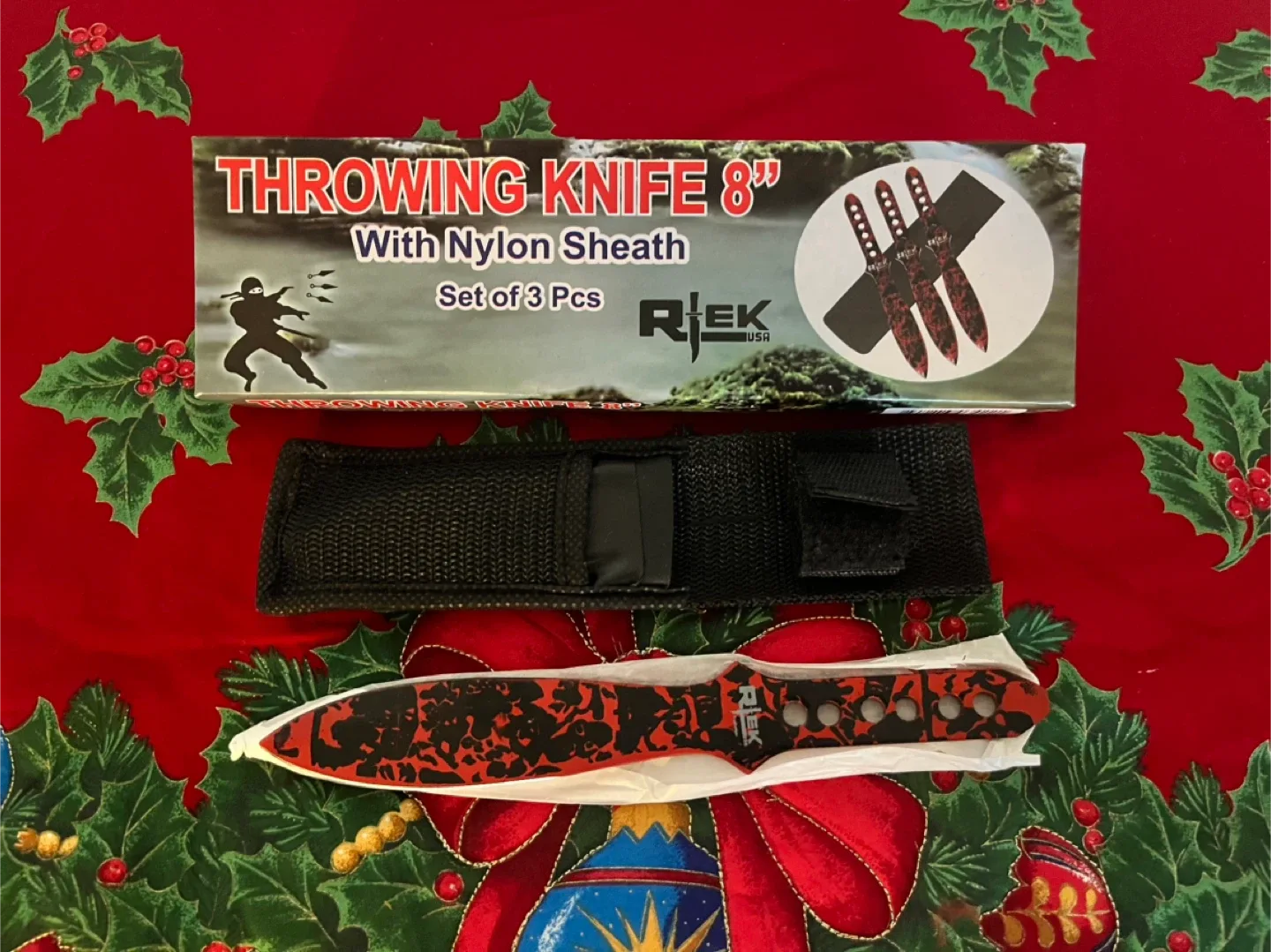 RIEK USA Throwing Knife 8" Set of 3 image indicator(2)