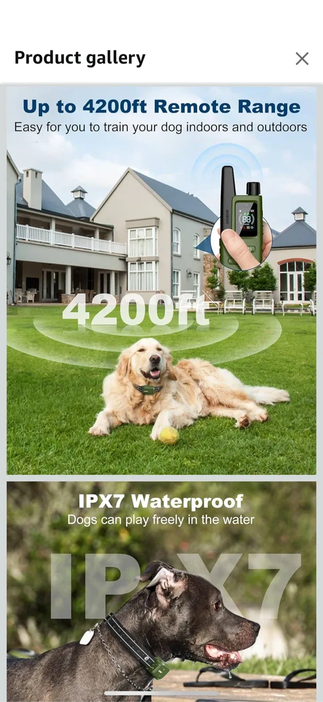 DOG TRAINING COLLAR image indicator(2)