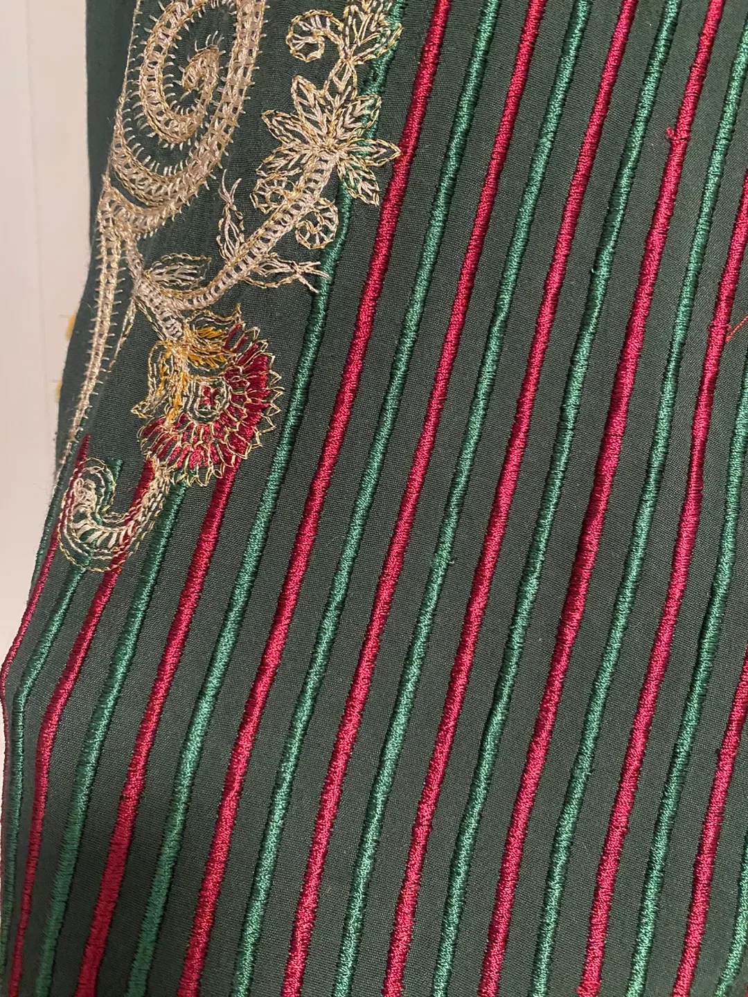 KhaadiKhaas Green Embroidered Kurti - Size 8 image indicator(6)