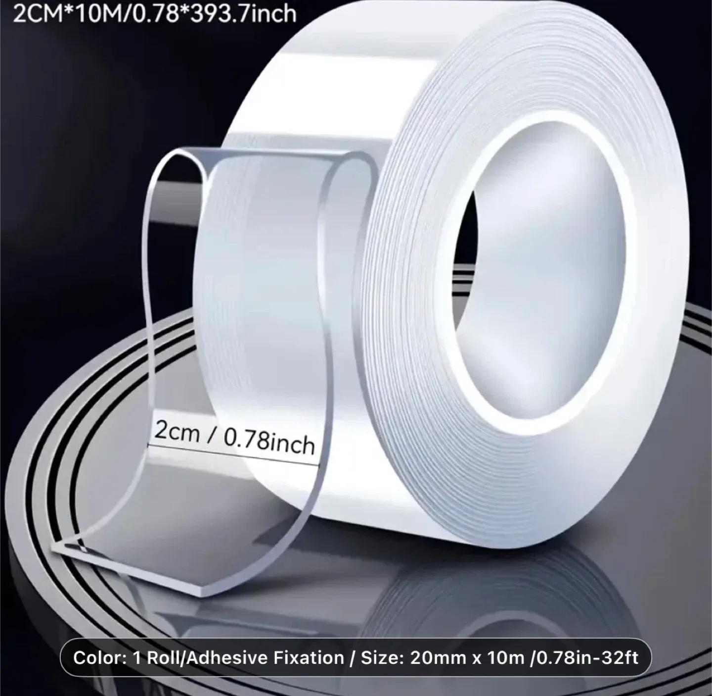 Super Strong Nano Double Sided Tape image indicator(6)