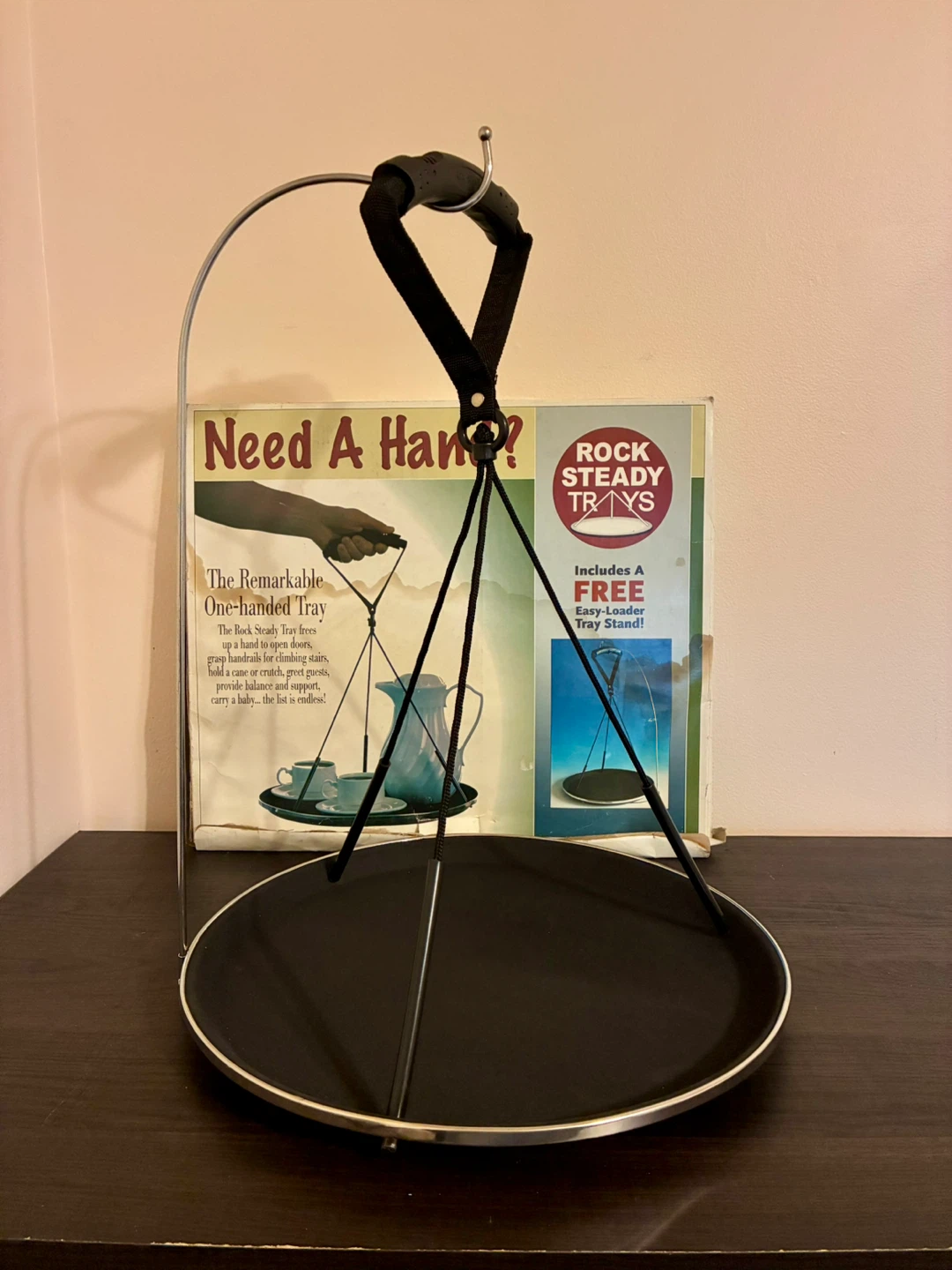 Rock Steady Trays One-Handed Serving Tray