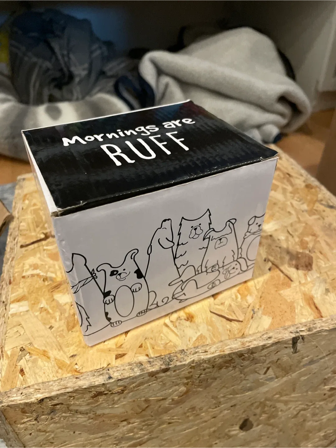 Mornings are RUFF Coffee Mug with Box image indicator(3)