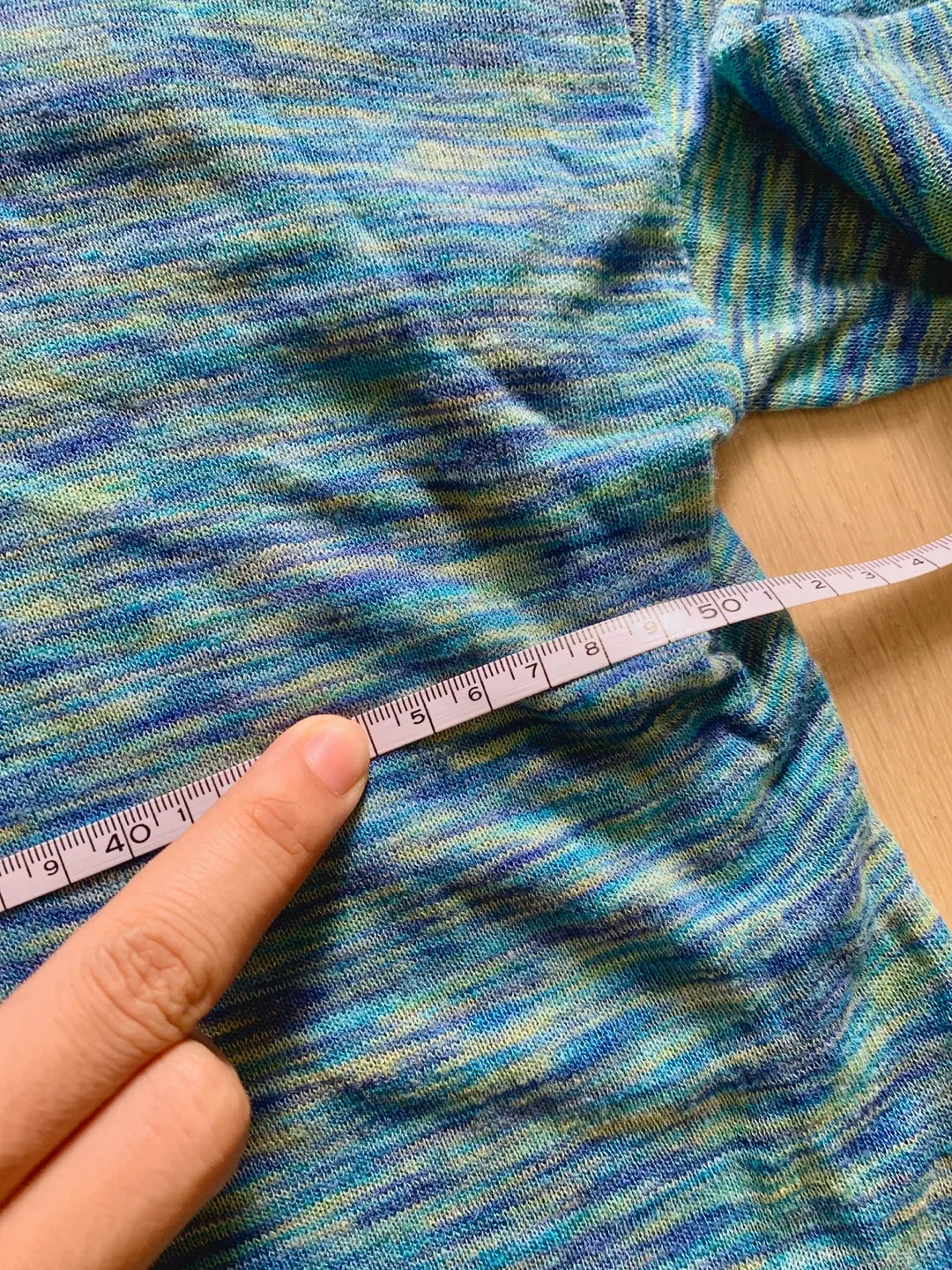 Wilfred XS Blue/Green Knit Sweater image indicator(4)