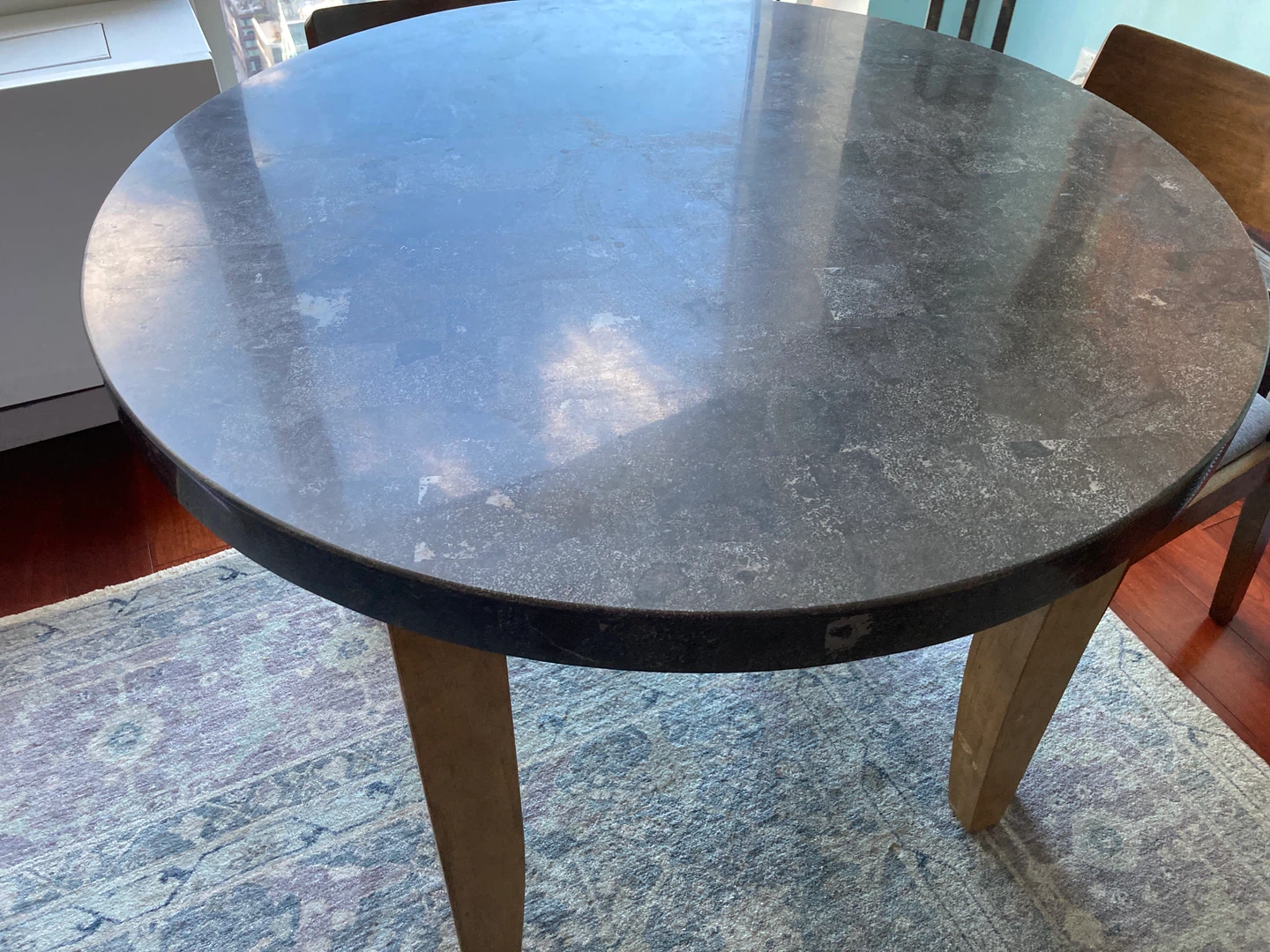 Round Dining Table with 4 Chairs - photo 3