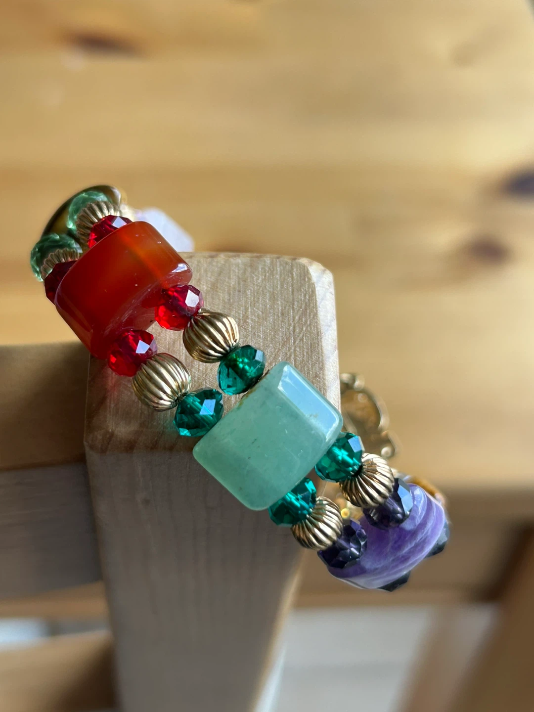 Handmade different Stones Bracelet