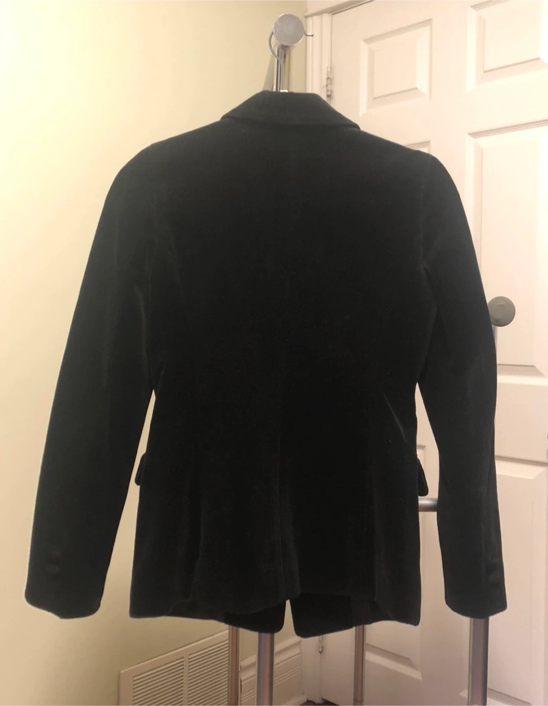 Black Velvet Blazer - Size S - photo 2