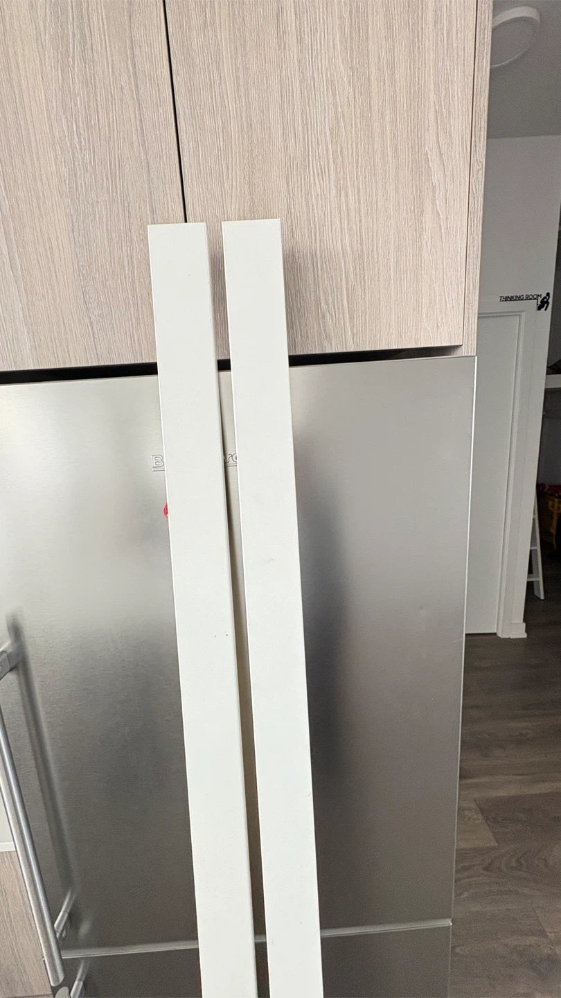 White Cabinet Trim Pieces - photo 2