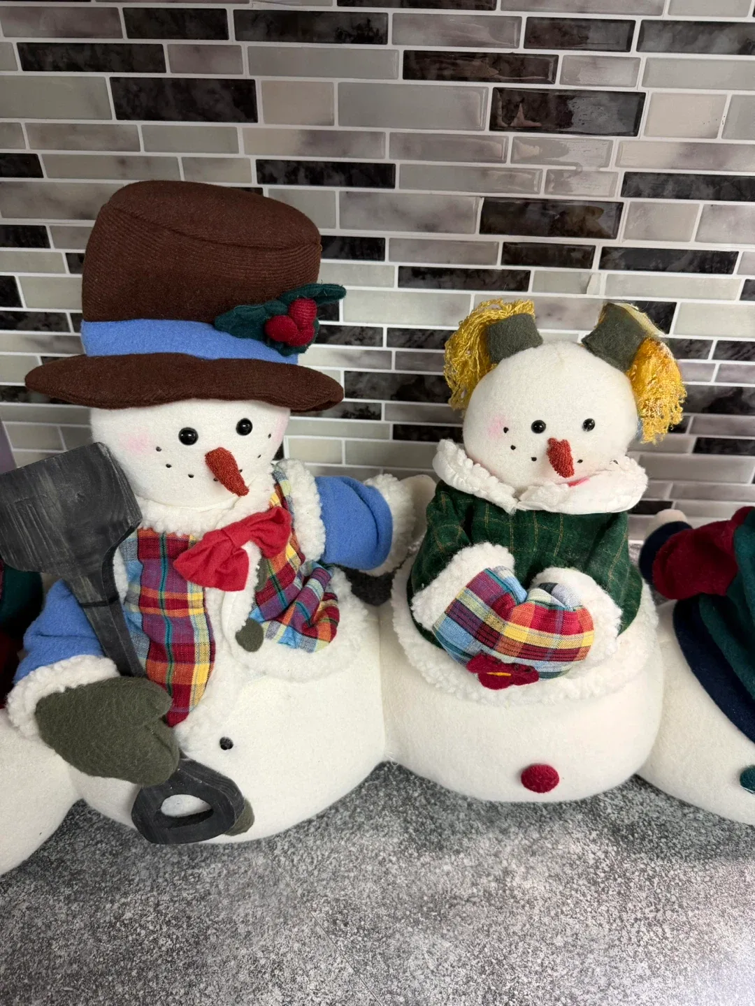 Set of 5 Snowman image indicator(3)