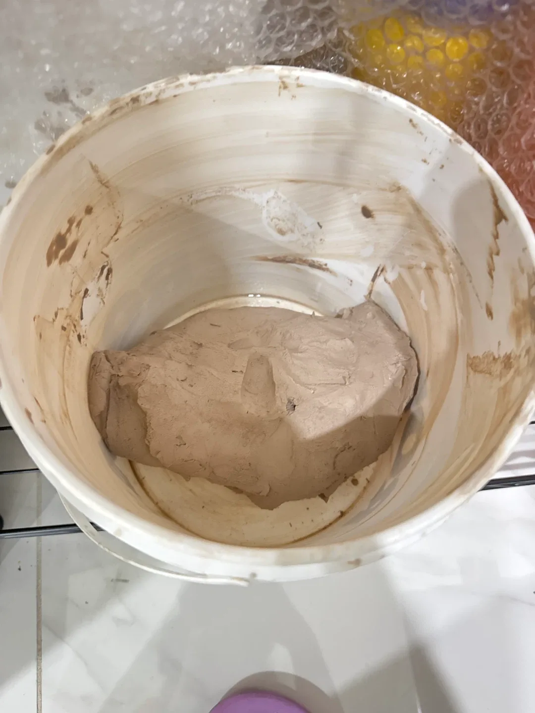 3 buckets of clay - use for projects, recycle and make ceramics. image indicator(2)