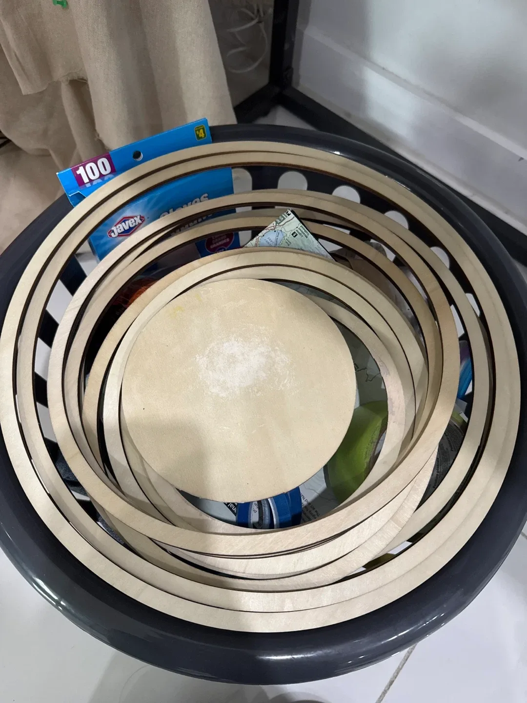 3 buckets of clay - use for projects, recycle and make ceramics. image indicator(3)