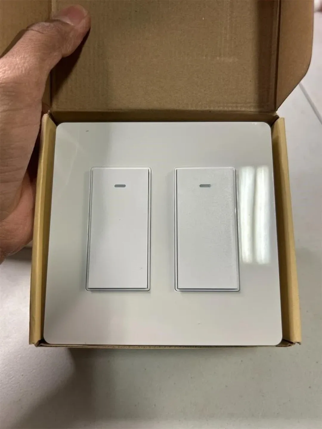 Smart WiFi Light Switch 2 Gang - New in Box! image indicator(5)
