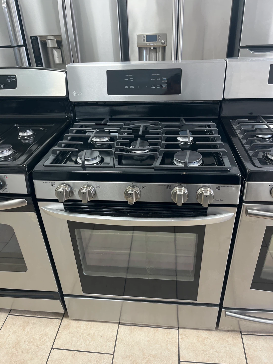 LG Stainless Steel Gas Range