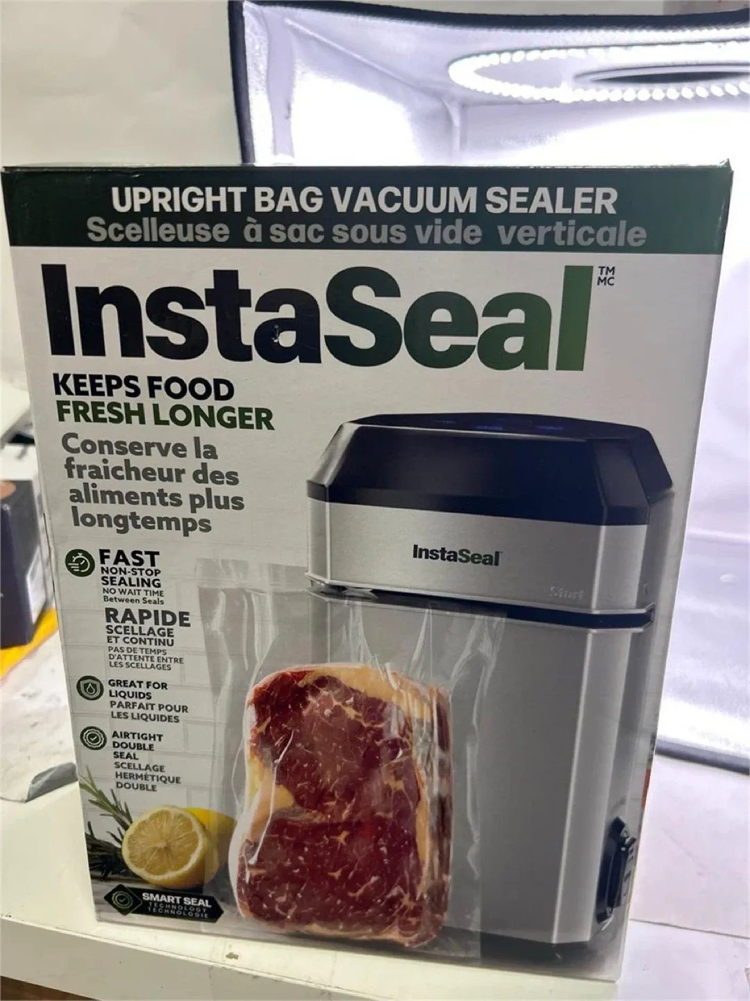 InstaSeal Upright Bag Vacuum Sealer thumbnail