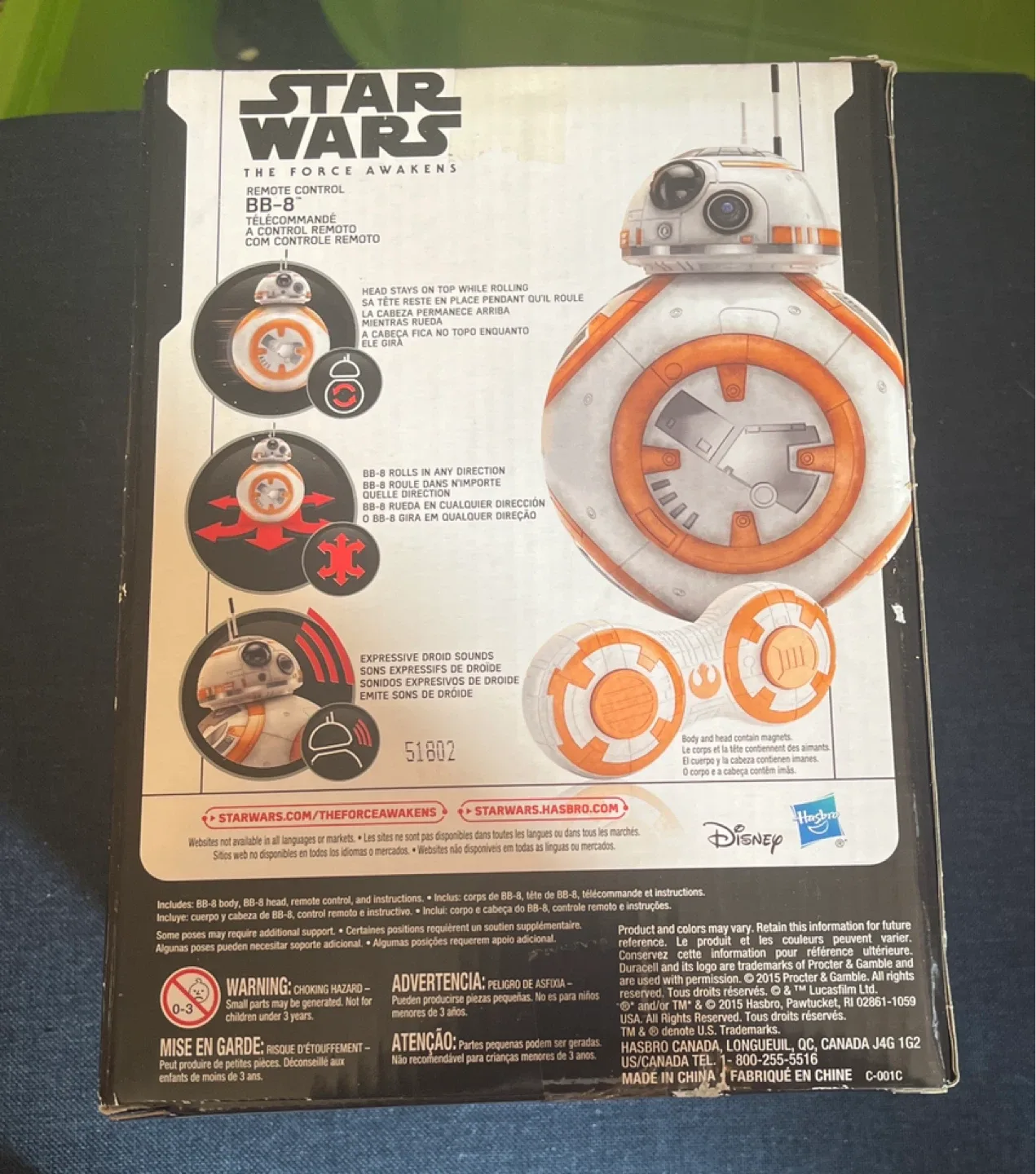 Star Wars RC BB-8 Droid by Hasbro - New in Box! image indicator(3)