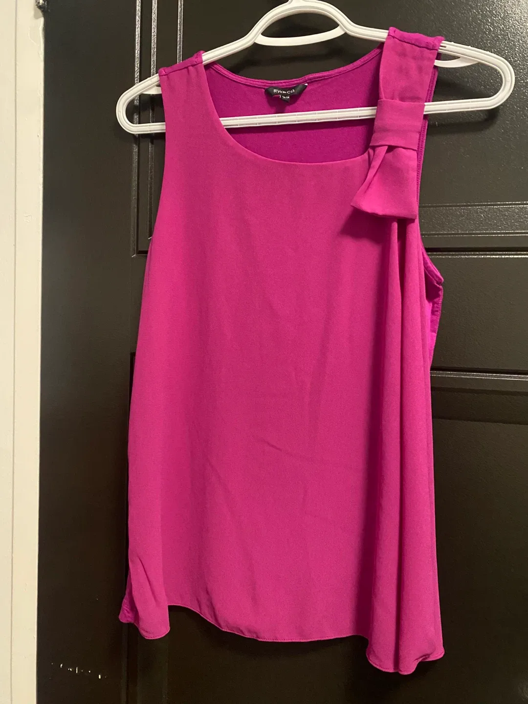 RW&CO Pink Sleeveless Blouse - Size XS