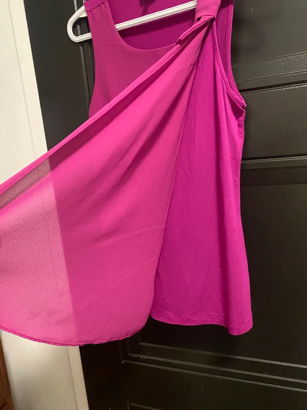 RW&CO Pink Sleeveless Blouse - Size XS image indicator(4)