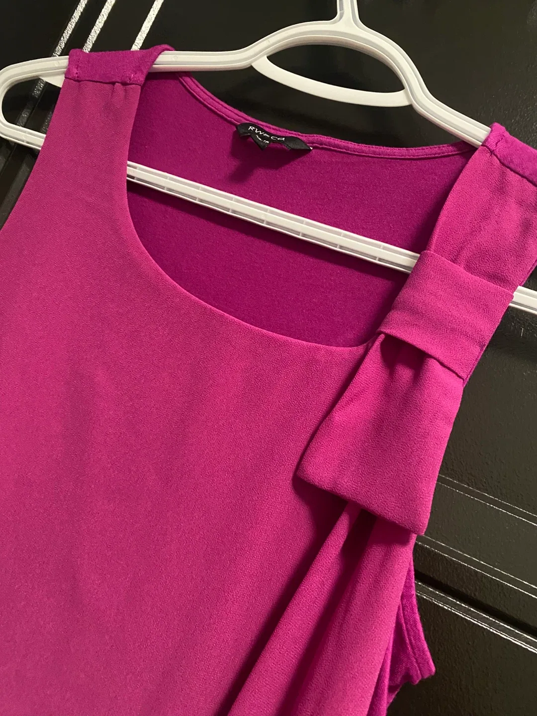 RW&CO Pink Sleeveless Blouse - Size XS image indicator(5)