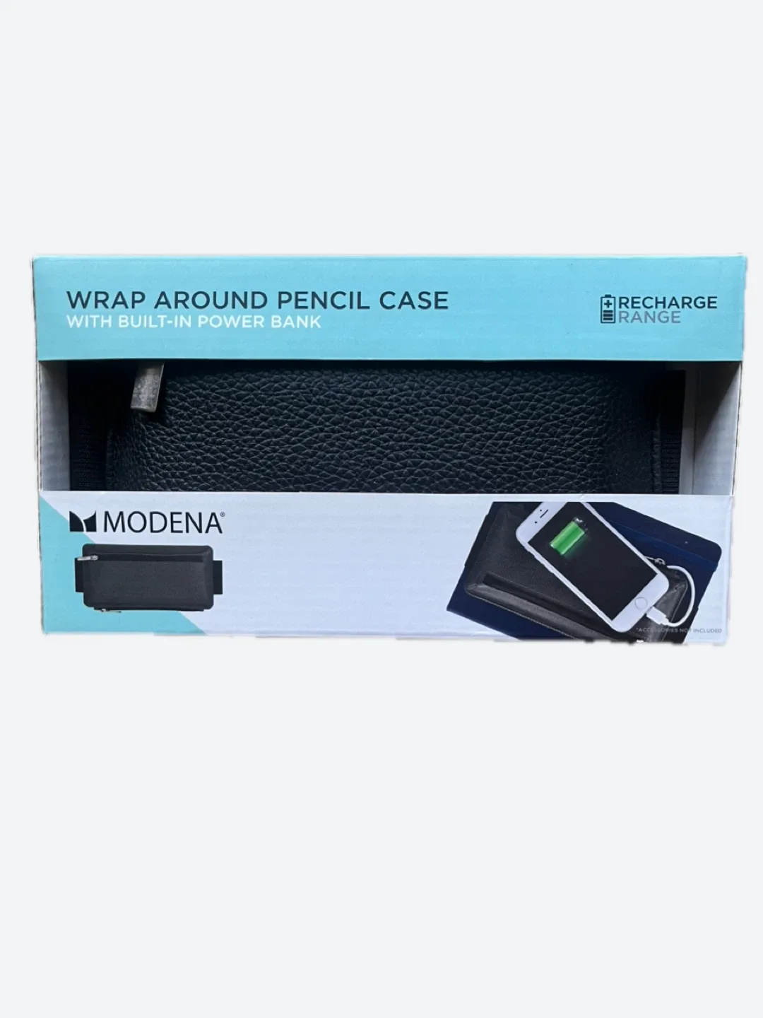 Modena Wrap Around Pencil Case w/ Power Bank - New! thumbnail