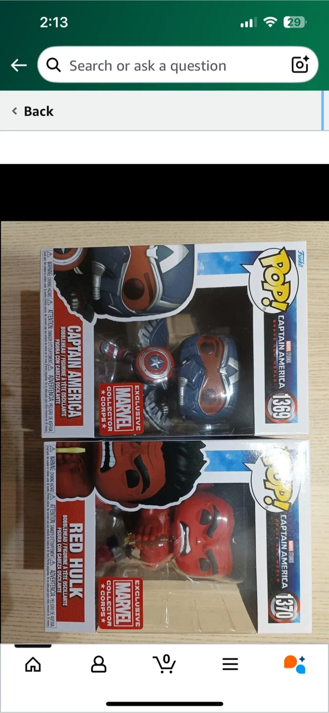 Funko Marvel Collector Corps Captain America Box image indicator(3)