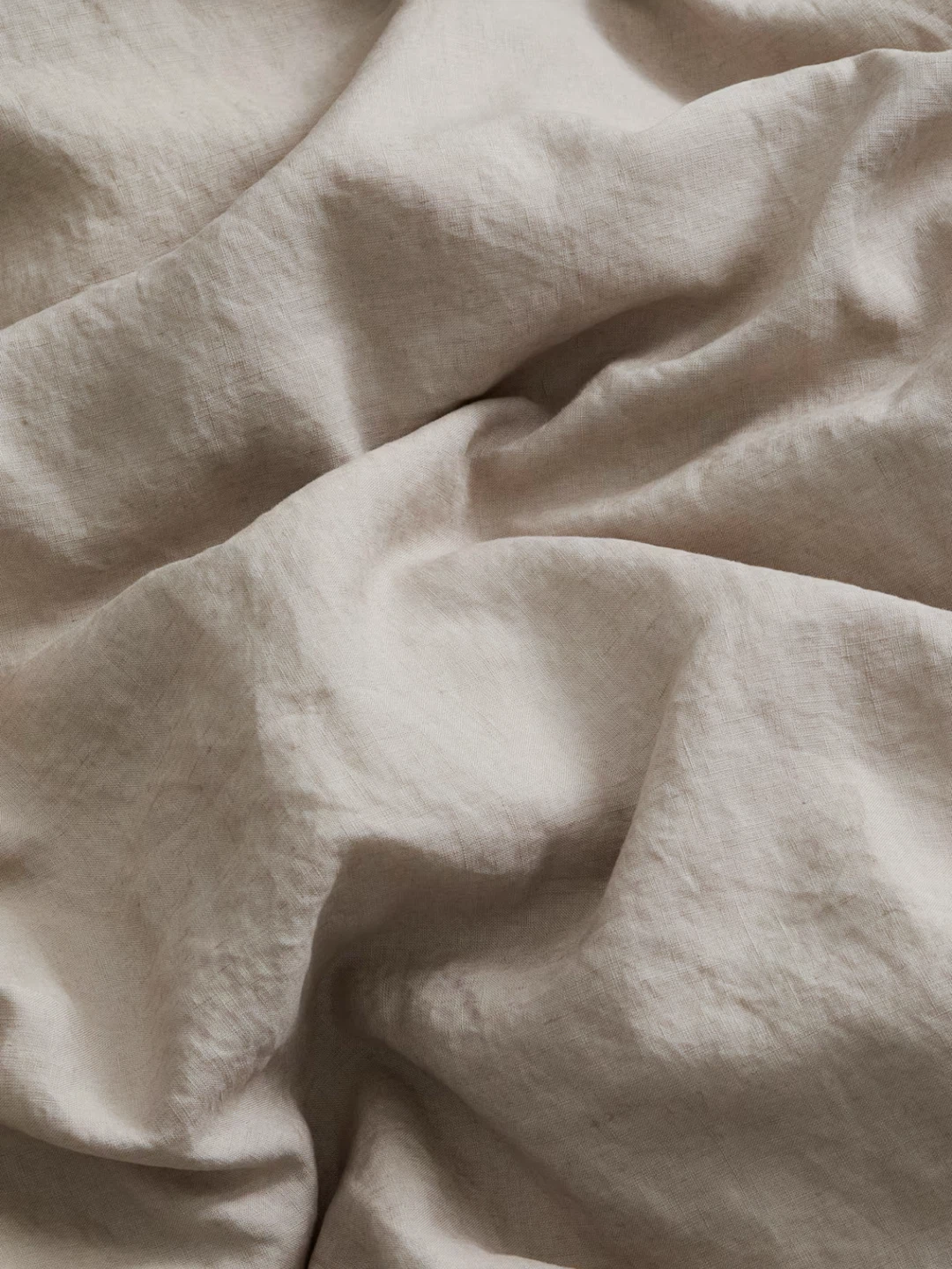 100% Linen Duvet Cover Set - Beige & Green - photo 2