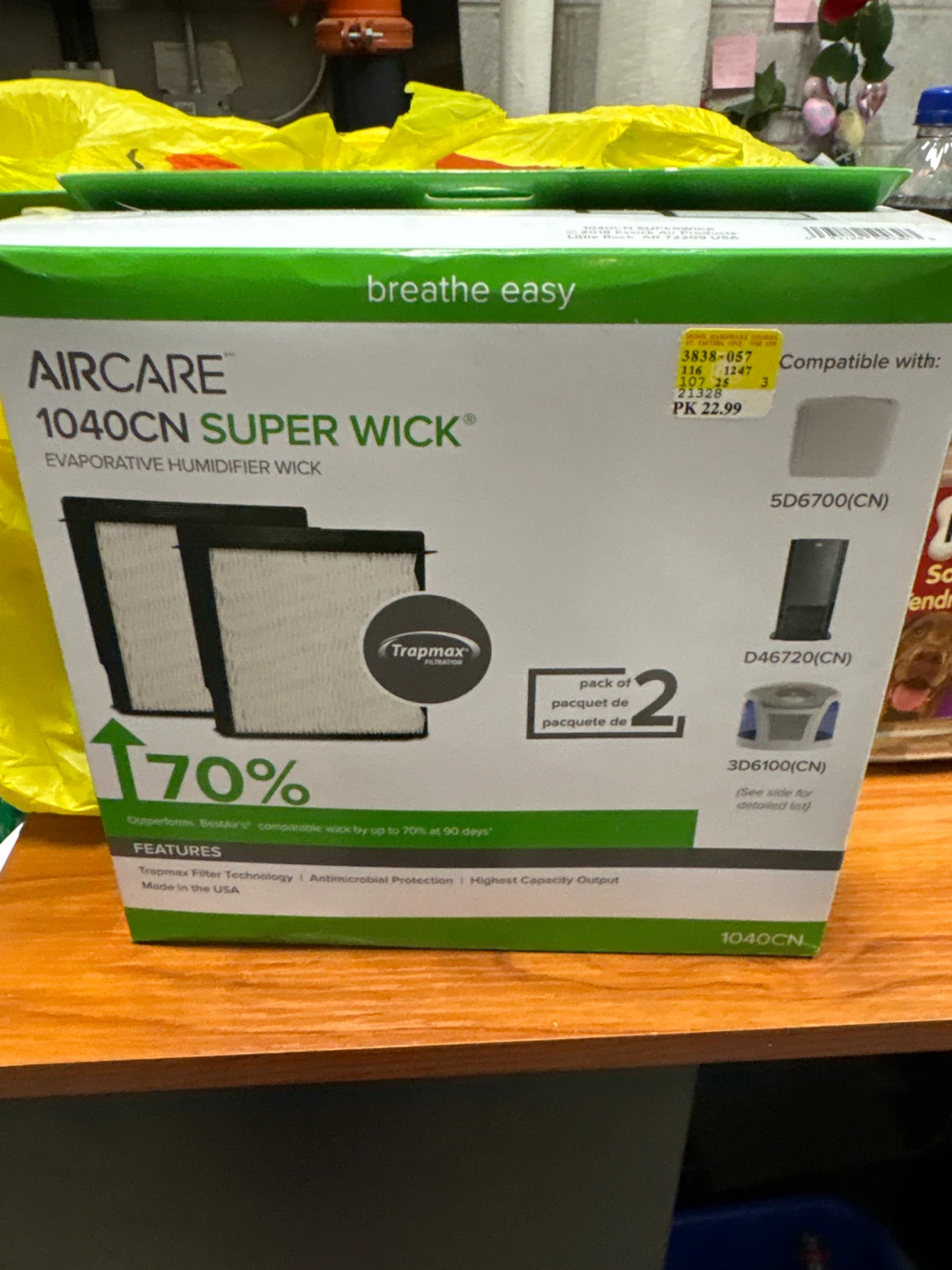 Aircare 1040CN Super Wick Evaporative Humidifier Wick