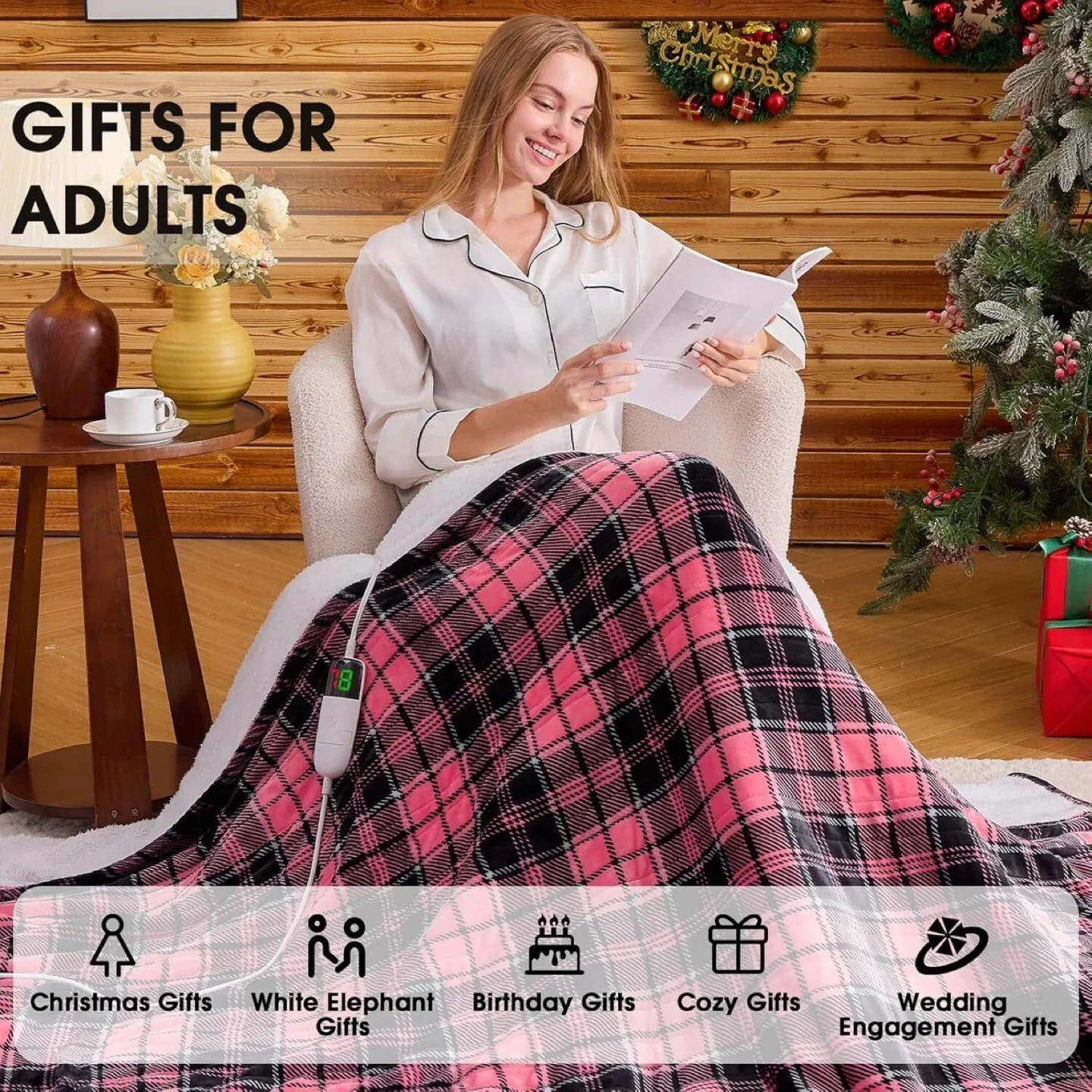 Electric Heated Blanket - 50x60 inch image indicator(4)