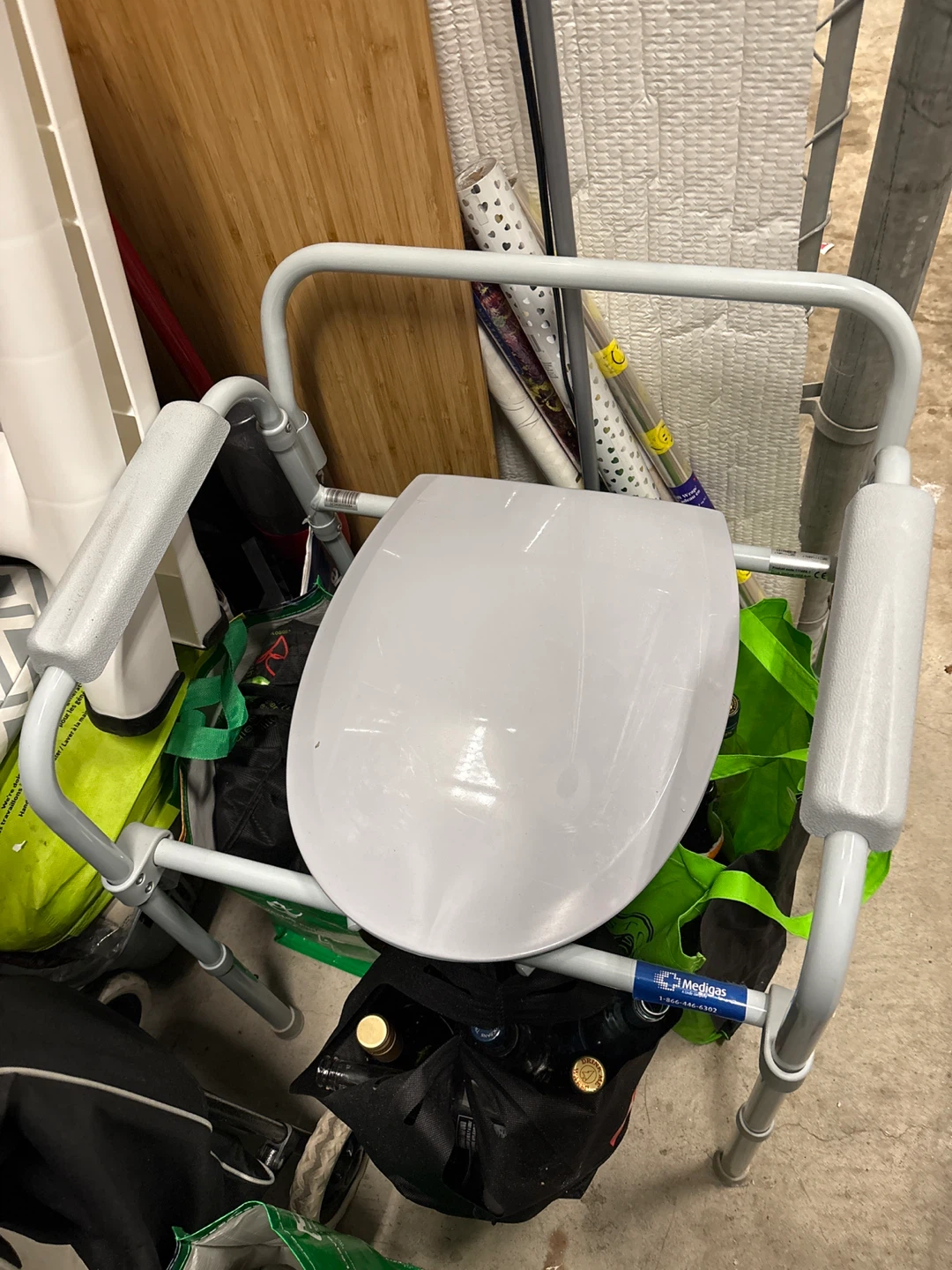 Medigas Commode Chair