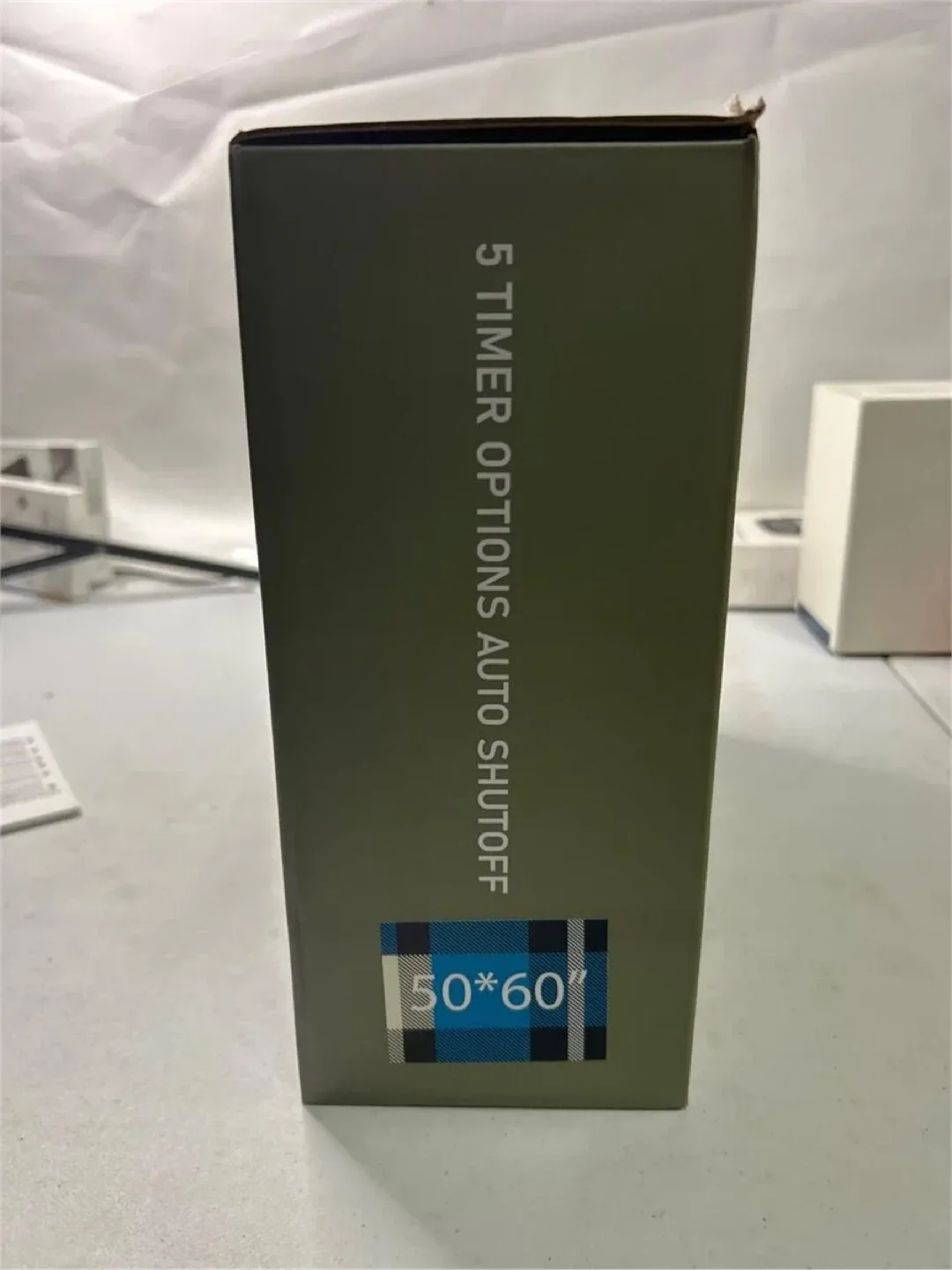 Heated Blanket 50x60 inch - Blue Plaid image indicator(5)