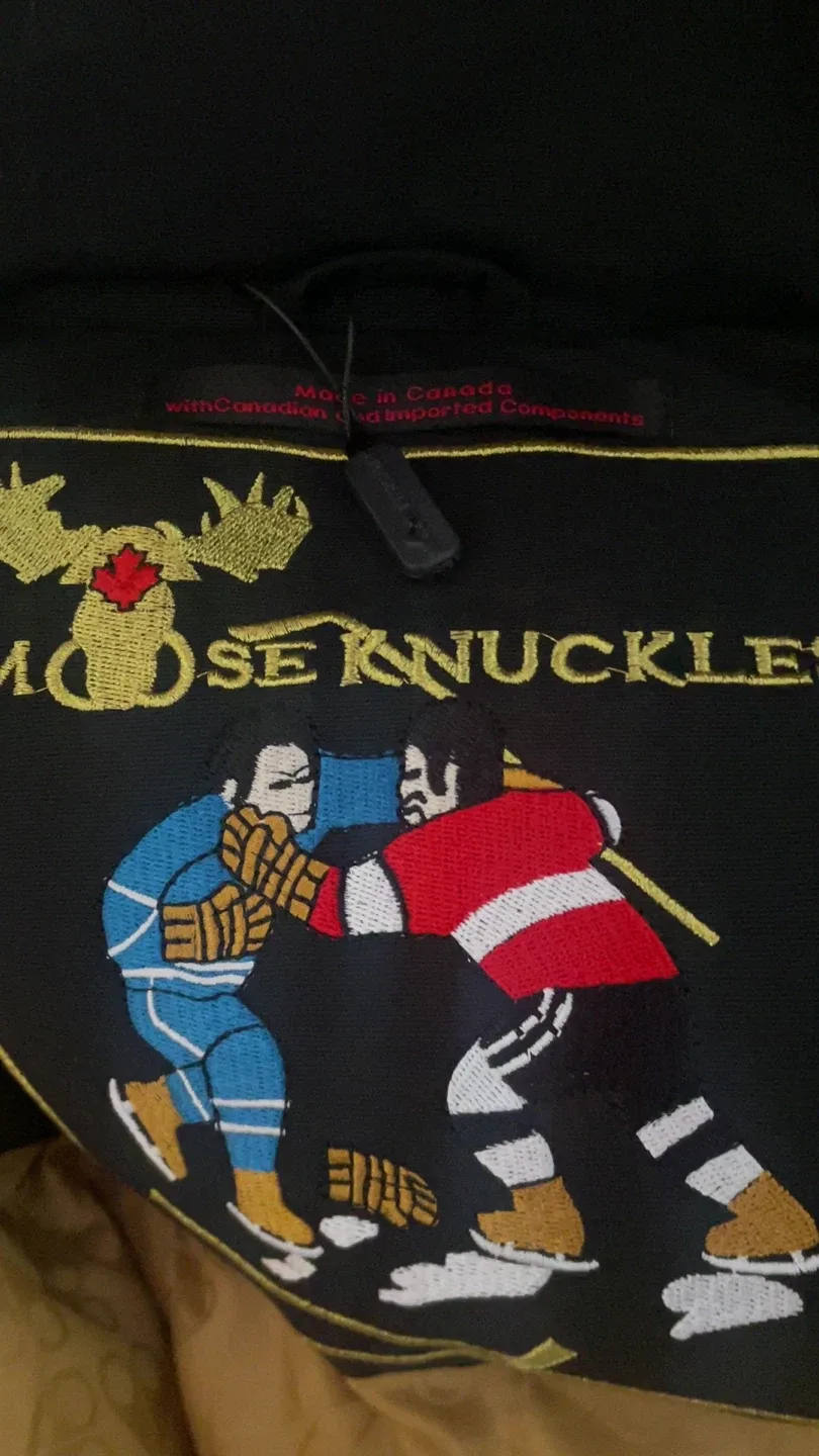 Moose Knuckle Gold Bomber – (Looking to Trade for Small) image indicator(4)