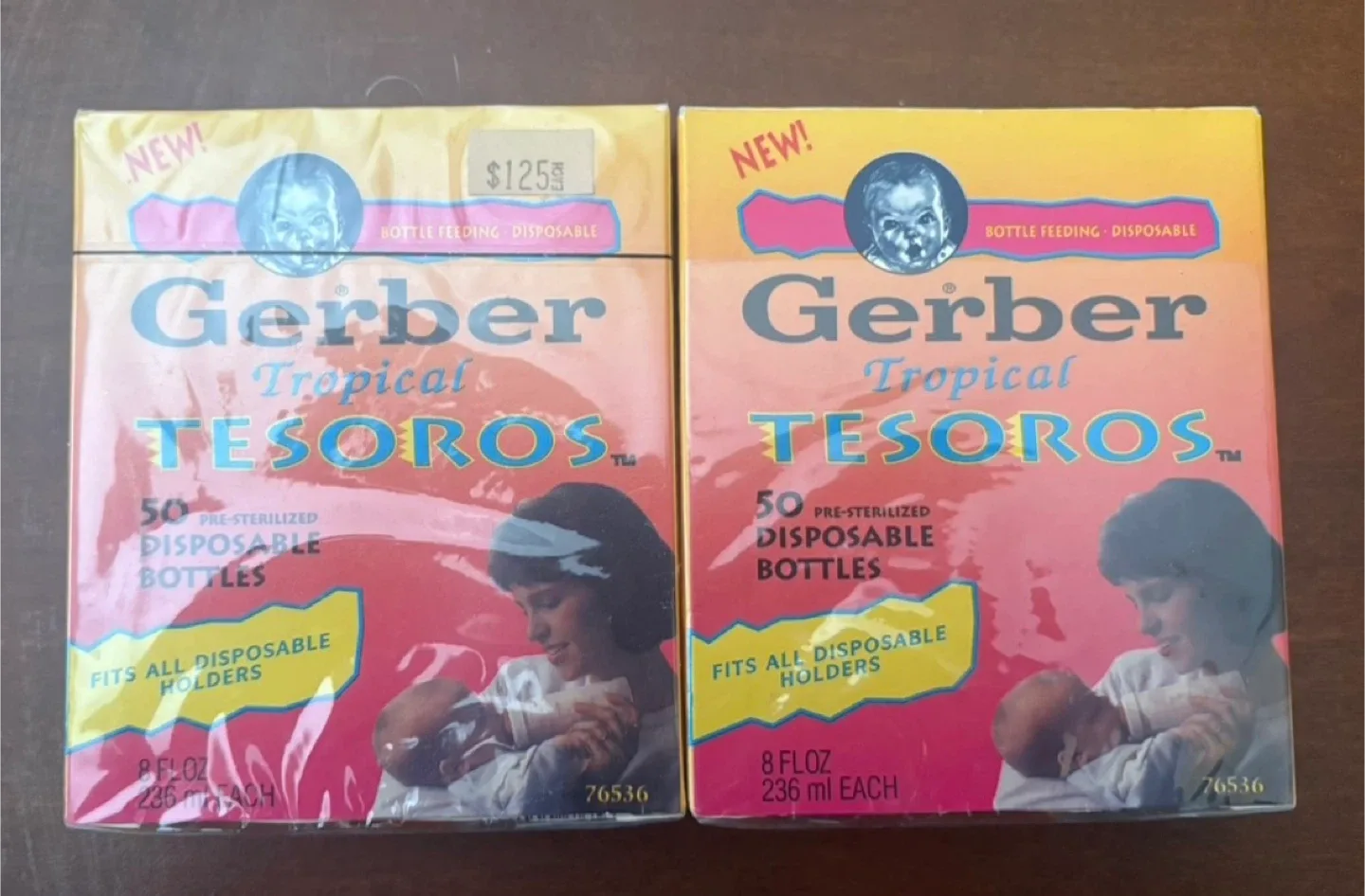 Gerber pre-sterilized disposable bottles (Never used)