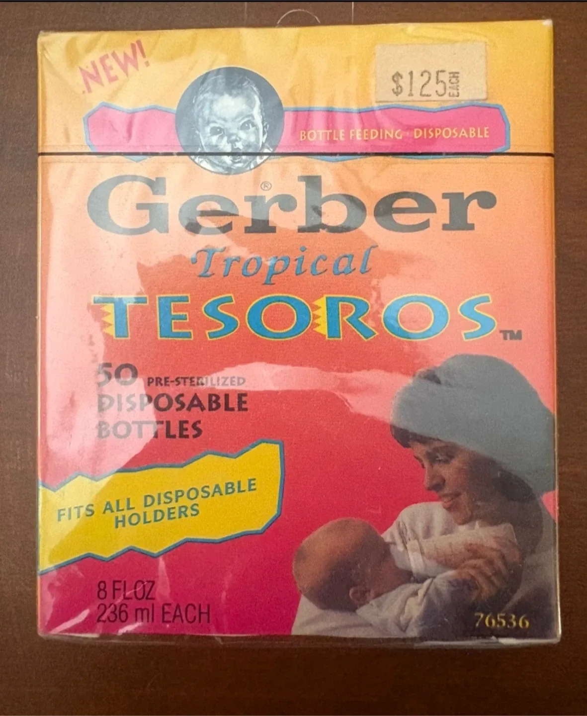 Gerber pre-sterilized disposable bottles (Never used) image indicator(2)