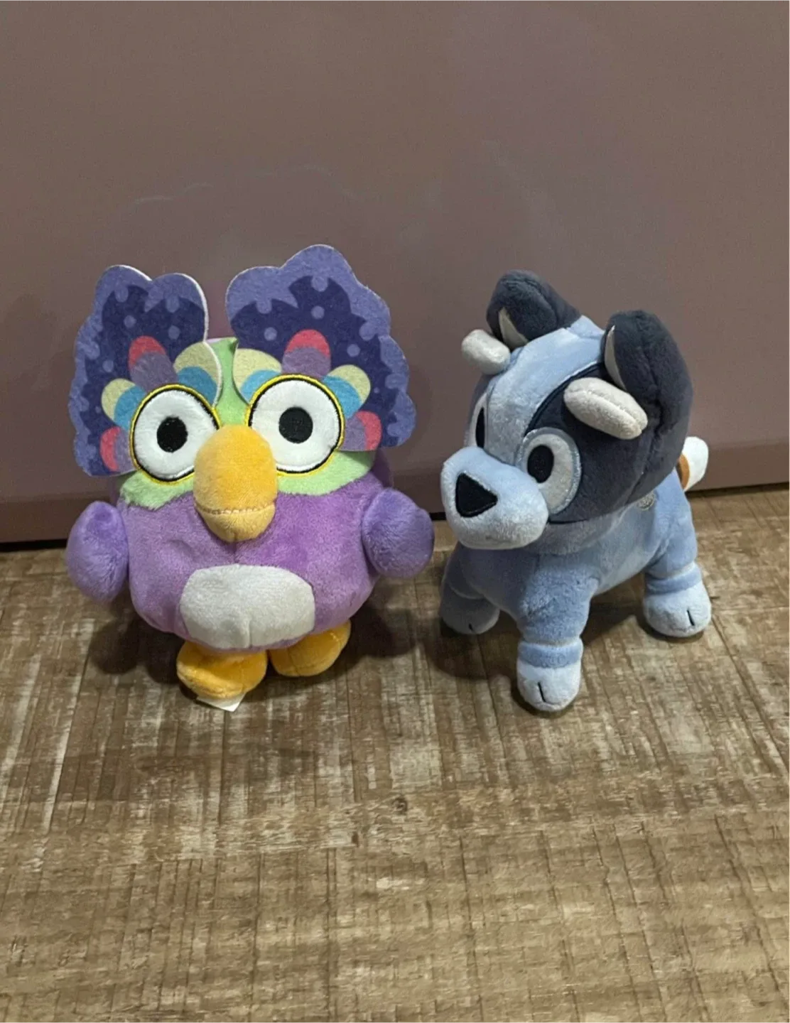 Bluey plush ‘Chatterbox’ and ‘socks’