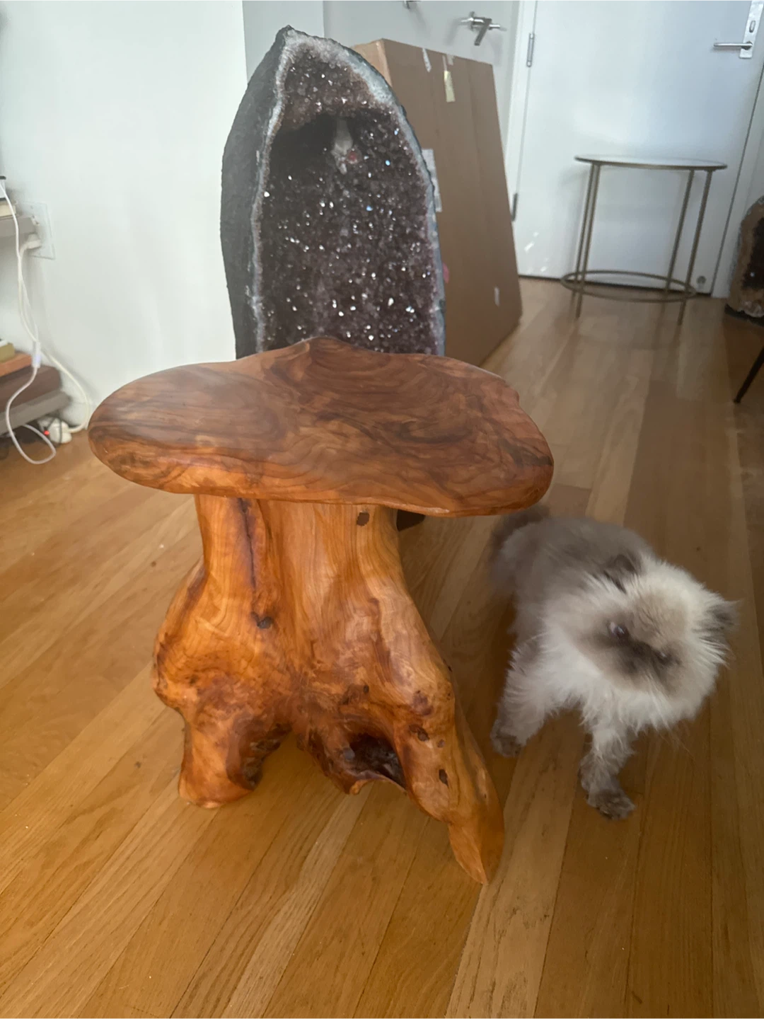 Wooden Stool / side table